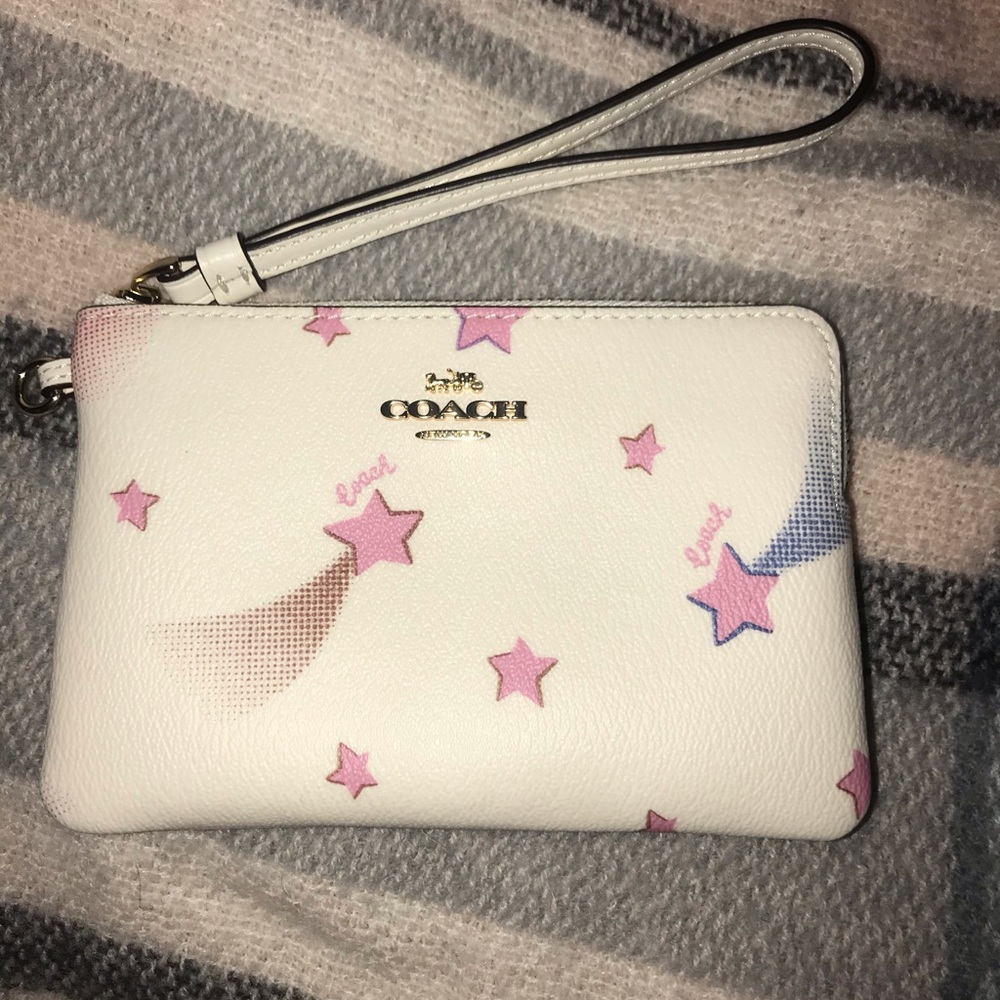 Coach Shooting Stars Wristlet